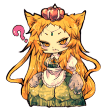 Fairy-tale girls in fantasy world sticker #4120498