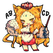 Fairy-tale girls in fantasy world sticker #4120499