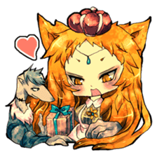 Fairy-tale girls in fantasy world sticker #4120501