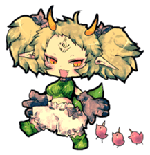 Fairy-tale girls in fantasy world sticker #4120504