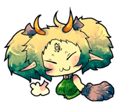 Fairy-tale girls in fantasy world sticker #4120507