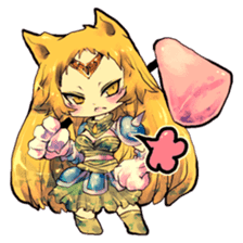 Fairy-tale girls in fantasy world sticker #4120508