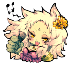 Fairy-tale girls in fantasy world sticker #4120514