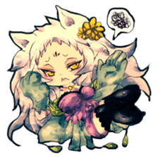 Fairy-tale girls in fantasy world sticker #4120515