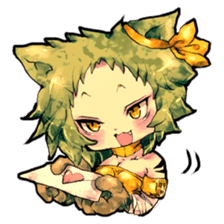 Fairy-tale girls in fantasy world sticker #4120519