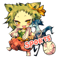 Fairy-tale girls in fantasy world sticker #4120521