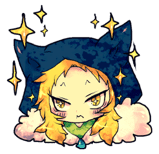 Fairy-tale girls in fantasy world sticker #4120524