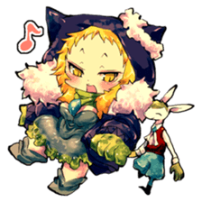 Fairy-tale girls in fantasy world sticker #4120526