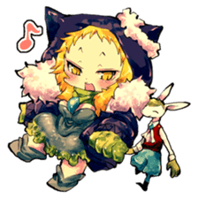 Fairy-tale girls in fantasy world sticker #4120526