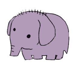 Various elephants sticker #4121009