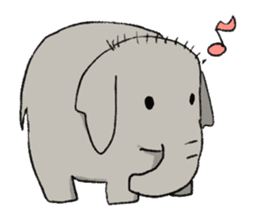 Various elephants sticker #4121016