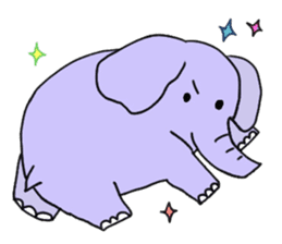 Various elephants sticker #4121022