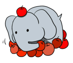 Various elephants sticker #4121032