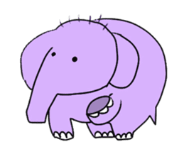 Various elephants sticker #4121043