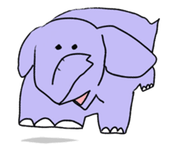 Various elephants sticker #4121046