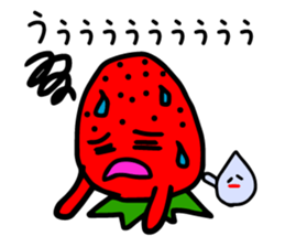 Yup. Yup. Strawberries and cream to say sticker #4121336