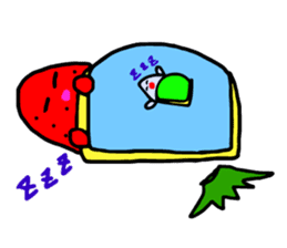 Yup. Yup. Strawberries and cream to say sticker #4121343