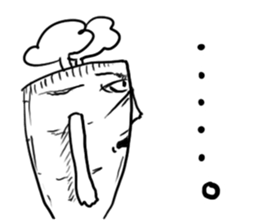 Carrot Sticker sticker #4121747