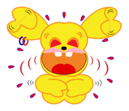 Heart Bunny Family sticker #4121768