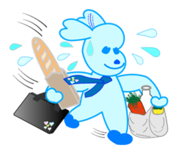 Heart Bunny Family sticker #4121779