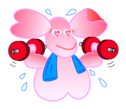 Heart Bunny Family sticker #4121781