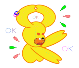 Heart Bunny Family sticker #4121786