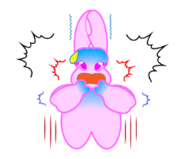 Heart Bunny Family sticker #4121789