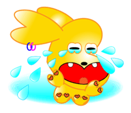 Heart Bunny Family sticker #4121791