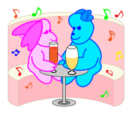 Heart Bunny Family sticker #4121795