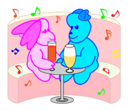 Heart Bunny Family sticker #4121795