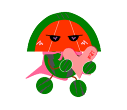 SUIKA-MAN's 2nd sticker #4121987