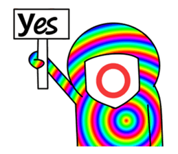 My name is Nijiotoko sticker #4123162