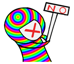 My name is Nijiotoko sticker #4123163