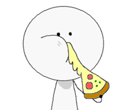 Simple Stick person. sticker #4123222