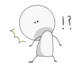 Simple Stick person. sticker #4123242