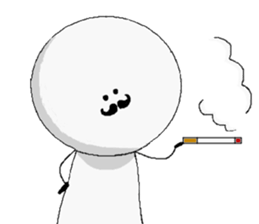 Simple Stick person. sticker #4123245