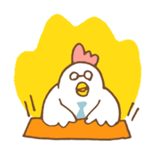 chicken days 3 sticker #4123370