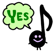 Musical Note! sticker #4123493