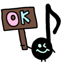 Musical Note! sticker #4123495