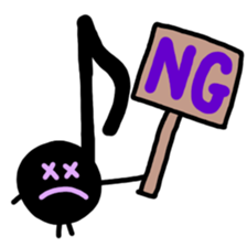 Musical Note! sticker #4123496