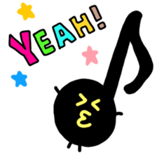 Musical Note! sticker #4123516