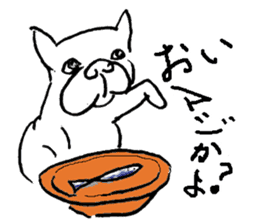 Daily life of the certain  dog sticker #4123823