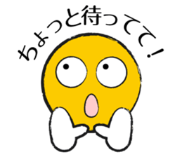 Colorful Round Face sticker #4124002