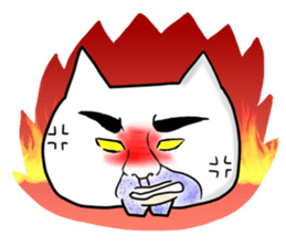 The cat for company sticker #4124225