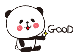 Panda panda. sticker #4124329