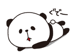 Panda panda. sticker #4124352