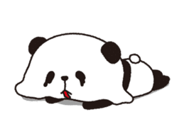 Panda panda. sticker #4124353