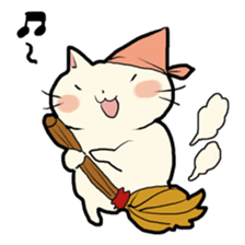 lovely chubby cat sticker #4124372