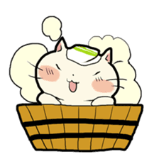 lovely chubby cat sticker #4124375