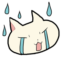 lovely chubby cat sticker #4124386